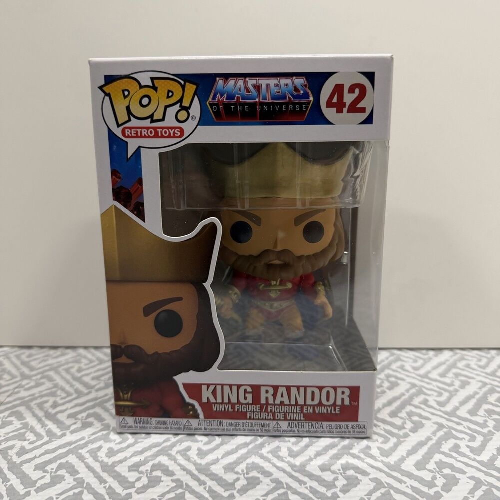 King Randor #42 - Masters of the Universe Funko Pop! Retro Toys NIB